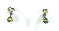 Ohrringe Maria e Luisa Jewels Dame in Silber Peridoto OA0209/V2 - OA0209/V2